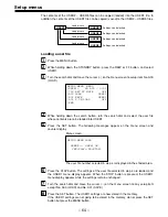 Preview for 64 page of Panasonic AJHD150P - DIGITAL HD RECORDER Operating Instructions Manual