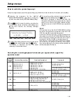 Предварительный просмотр 29 страницы Panasonic AJHD1700 - HD VTR W/24P Menu Information