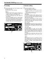 Предварительный просмотр 32 страницы Panasonic AJHD1700 - HD VTR W/24P Operating Instructions Manual