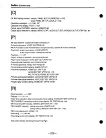 Preview for 218 page of Panasonic AJHD2700 Operating Instructions Manual