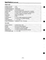 Preview for 12 page of Panasonic AJHD2700P - D5 HD VTR Operating Instructions Manual