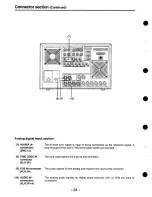 Preview for 24 page of Panasonic AJHD2700P - D5 HD VTR Operating Instructions Manual