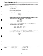 Preview for 35 page of Panasonic AJHD2700P - D5 HD VTR Operating Instructions Manual