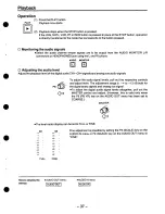 Preview for 37 page of Panasonic AJHD2700P - D5 HD VTR Operating Instructions Manual