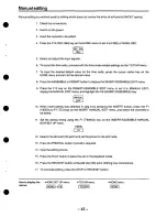 Preview for 43 page of Panasonic AJHD2700P - D5 HD VTR Operating Instructions Manual