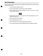 Preview for 47 page of Panasonic AJHD2700P - D5 HD VTR Operating Instructions Manual