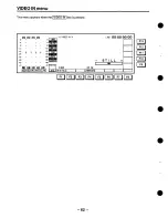 Preview for 62 page of Panasonic AJHD2700P - D5 HD VTR Operating Instructions Manual