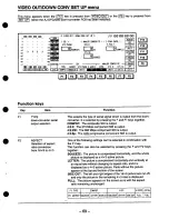 Preview for 69 page of Panasonic AJHD2700P - D5 HD VTR Operating Instructions Manual