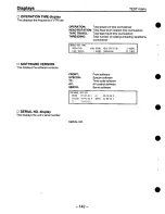 Preview for 142 page of Panasonic AJHD2700P - D5 HD VTR Operating Instructions Manual