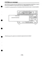 Preview for 183 page of Panasonic AJHD2700P - D5 HD VTR Operating Instructions Manual