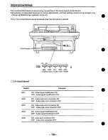 Preview for 188 page of Panasonic AJHD2700P - D5 HD VTR Operating Instructions Manual