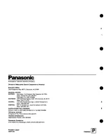 Preview for 222 page of Panasonic AJHD2700P - D5 HD VTR Operating Instructions Manual