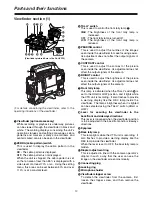 Preview for 12 page of Panasonic AJHDC20A - CAMERA VTR Operating Instructions Manual