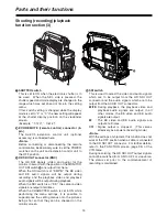 Preview for 15 page of Panasonic AJHDC20A - CAMERA VTR Operating Instructions Manual