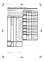 Предварительный просмотр 33 страницы Panasonic AJHDC27HP - DVCPRO HD CAMERA Menu Information