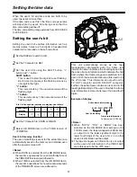 Preview for 57 page of Panasonic AJHDC27V - CAMERA VTR Operating Instructions Manual