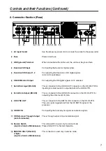 Предварительный просмотр 7 страницы Panasonic AJHDP2000 - 2K PROCESSOR Operating Instructions Manual