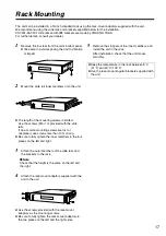 Предварительный просмотр 17 страницы Panasonic AJHDP2000 - 2K PROCESSOR Operating Instructions Manual