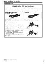 Предварительный просмотр 5 страницы Panasonic AJHPM110E - MEMORY CARD PORTABLE RECORDER/PLAYER Operating Instructions Manual