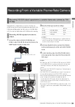 Предварительный просмотр 39 страницы Panasonic AJHPM110E - MEMORY CARD PORTABLE RECORDER/PLAYER Operating Instructions Manual