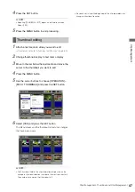 Preview for 47 page of Panasonic AJHPM110E - MEMORY CARD PORTABLE RECORDER/PLAYER Operating Instructions Manual