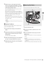 Preview for 51 page of Panasonic AJHPM110E - MEMORY CARD PORTABLE RECORDER/PLAYER Operating Instructions Manual