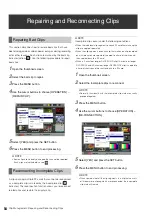 Preview for 54 page of Panasonic AJHPM110E - MEMORY CARD PORTABLE RECORDER/PLAYER Operating Instructions Manual