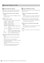 Preview for 114 page of Panasonic AJHPM110E - MEMORY CARD PORTABLE RECORDER/PLAYER Operating Instructions Manual