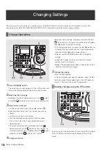 Preview for 116 page of Panasonic AJHPM110E - MEMORY CARD PORTABLE RECORDER/PLAYER Operating Instructions Manual