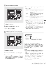 Предварительный просмотр 143 страницы Panasonic AJHPM110E - MEMORY CARD PORTABLE RECORDER/PLAYER Operating Instructions Manual