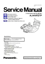 Preview for 1 page of Panasonic AJHVF27P Service Manual