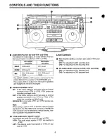 Предварительный просмотр 8 страницы Panasonic AJLT75P - LAP TOP EDITOR Operating Instructions Manual