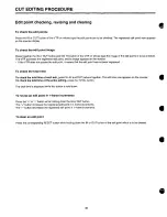 Предварительный просмотр 40 страницы Panasonic AJLT75P - LAP TOP EDITOR Operating Instructions Manual