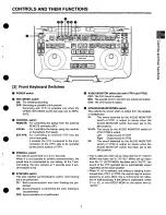 Предварительный просмотр 7 страницы Panasonic AJLT85 - DVCPRO LAP TOP EDIT Operating Instructions Manual