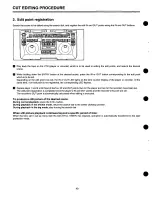 Предварительный просмотр 40 страницы Panasonic AJLT85 - DVCPRO LAP TOP EDIT Operating Instructions Manual