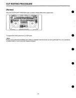 Предварительный просмотр 44 страницы Panasonic AJLT85 - DVCPRO LAP TOP EDIT Operating Instructions Manual