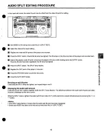 Предварительный просмотр 45 страницы Panasonic AJLT85 - DVCPRO LAP TOP EDIT Operating Instructions Manual