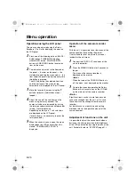 Preview for 24 page of Panasonic AJRC10G - REMOTE CONTROL UNIT Operating Instructions Manual