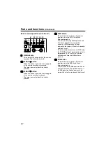 Preview for 8 page of Panasonic AJRC10G - REMOTE CONTROL UNIT Operation Manual