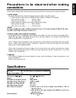 Предварительный просмотр 3 страницы Panasonic AJRP900 - DIGITAL TRIAX REPEAT Operating Instructions Manual