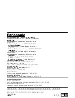 Preview for 18 page of Panasonic AJRP900 - DIGITAL TRIAX REPEAT Operating Instructions Manual