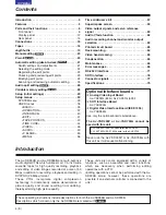 Preview for 4 page of Panasonic AJSD930B - DVCPRO 50 DECK Operating Instructions Manual