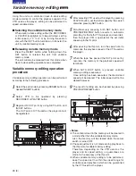 Предварительный просмотр 28 страницы Panasonic AJSD930B - DVCPRO 50 DECK Operating Instructions Manual