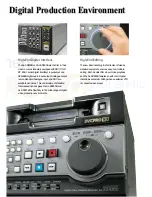 Предварительный просмотр 3 страницы Panasonic AJSD955B - DVCPRO50 STUDIO DECK Brochure & Specs