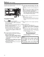 Preview for 34 page of Panasonic AJSD965 - DVCPRO50 2 HOUR UNIT Operating Instructions Manual