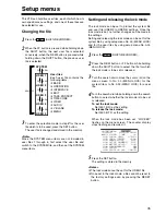 Preview for 35 page of Panasonic AJSD965 - DVCPRO50 2 HOUR UNIT Operating Instructions Manual