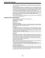 Preview for 5 page of Panasonic AJSDC915 - DVC PRO CAMCORDER Operating Instructions Manual