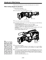 Preview for 32 page of Panasonic AJSDC915 - DVC PRO CAMCORDER Operating Instructions Manual