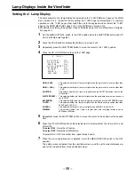 Preview for 56 page of Panasonic AJSDC915 - DVC PRO CAMCORDER Operating Instructions Manual