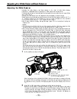 Preview for 70 page of Panasonic AJSDC915 - DVC PRO CAMCORDER Operating Instructions Manual